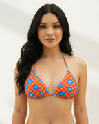 Biquíni Fita Estampado Ajustável Sem Bojo - Brasileira