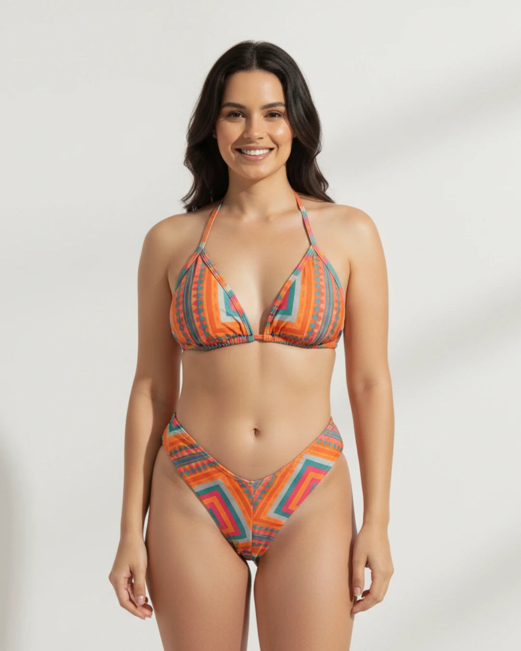 Conjunto de Praia 3 Peças Calor Tropical