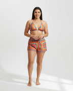 Conjunto de Praia 3 Peças Calor Tropical