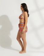 Conjunto de Praia 3 Peças Calor Tropical