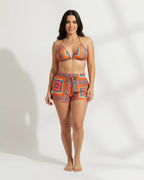 Conjunto de Praia 3 Peças Calor Tropical