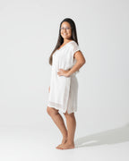 Saida de Praia Camiseta Longa Tricot Harmonia