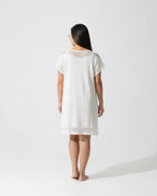 Saida de Praia Camiseta Longa Tricot Harmonia